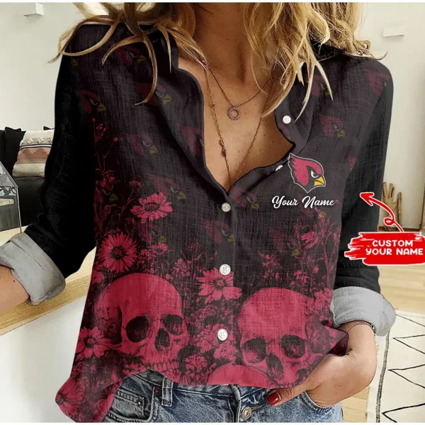 Arizona Cardinals Personalized Woman Shirt BGWSHIRT303