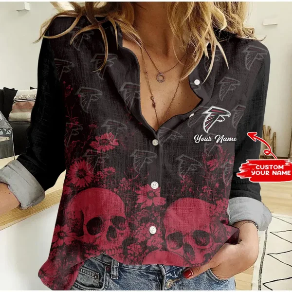 Atlanta Falcons Personalized Woman Shirt BGWSHIRT304