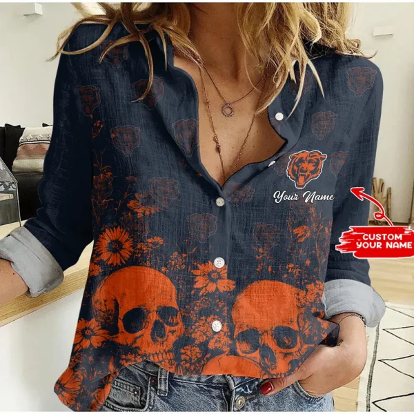 Chicago Bears Personalized Woman Shirt BGWSHIRT308