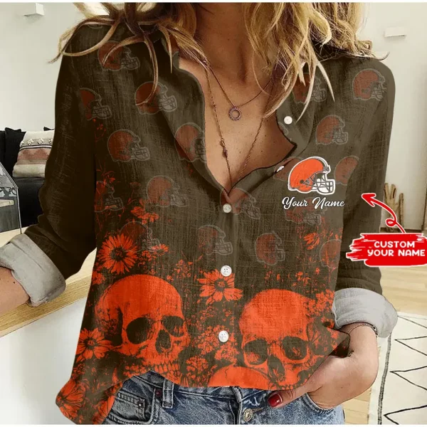 Cleveland Browns Personalized Woman Shirt BGWSHIRT310