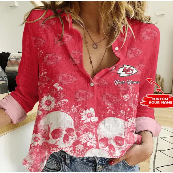 Kansas City Chiefs Personalized Woman Shirt BGWSHIRT318