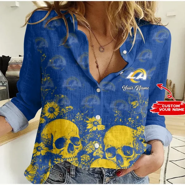 Los Angeles Rams Personalized Woman Shirt BGWSHIRT321