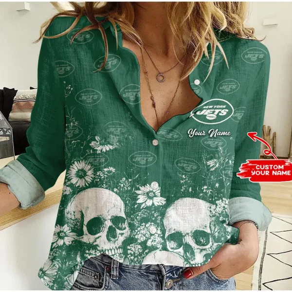 New York Jets Personalized Woman Shirt BGWSHIRT327