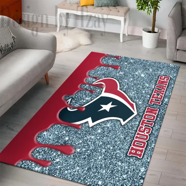 Houston Texans Living Room Carpet Rug BGRERUG426