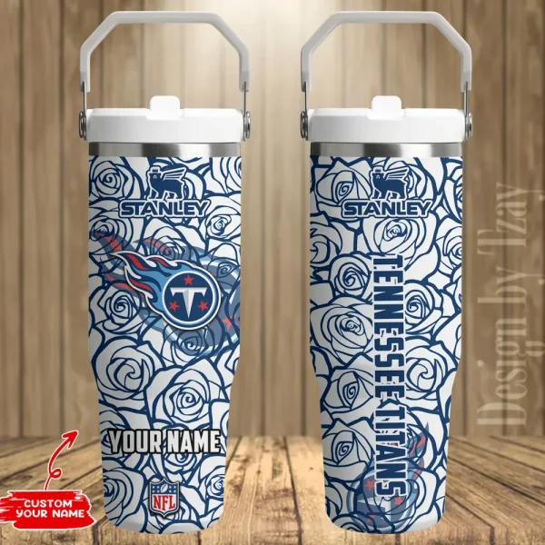 Tennessee Titans Portable Car Cup Stainless Steel 304 Tumbler Water Bottle 30oz AZFST356 - Image 2