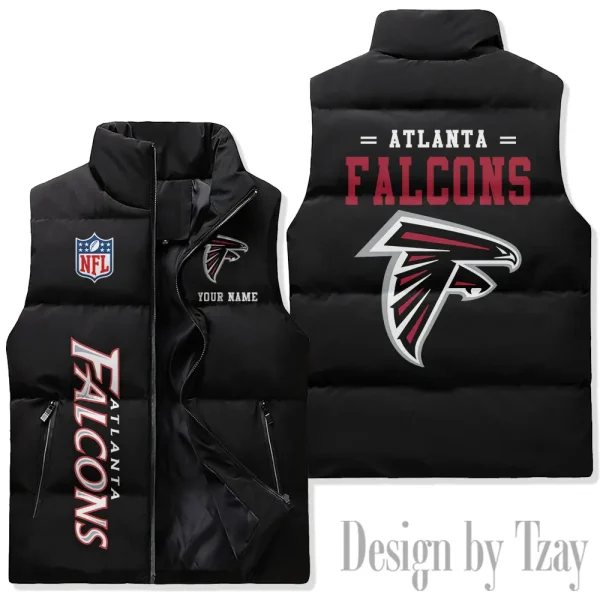 Atlanta Falcons Sleeveless Down Puffer Vest AZSDPV063