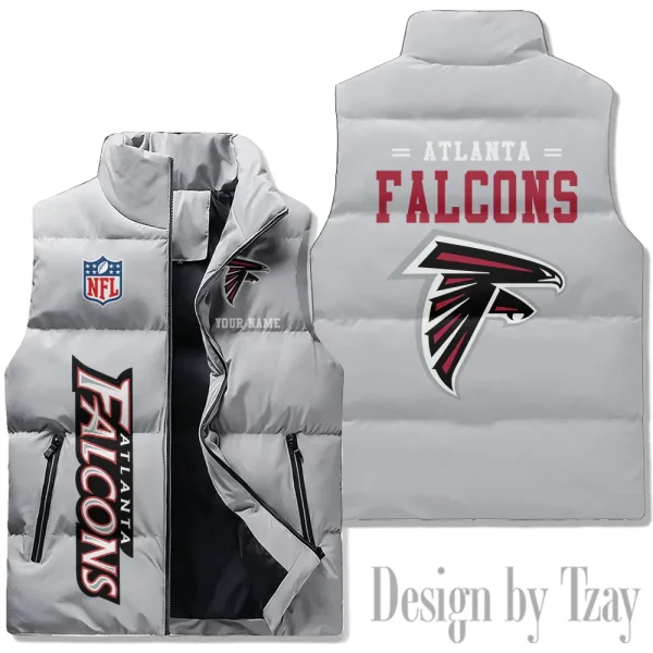 Atlanta Falcons Sleeveless Down Puffer Vest AZSDPV063 - Image 2