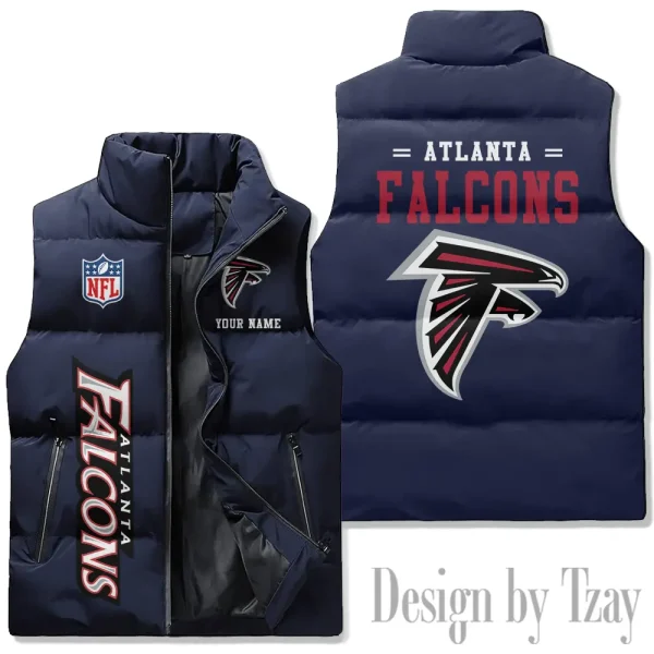 Atlanta Falcons Sleeveless Down Puffer Vest AZSDPV063 - Image 3