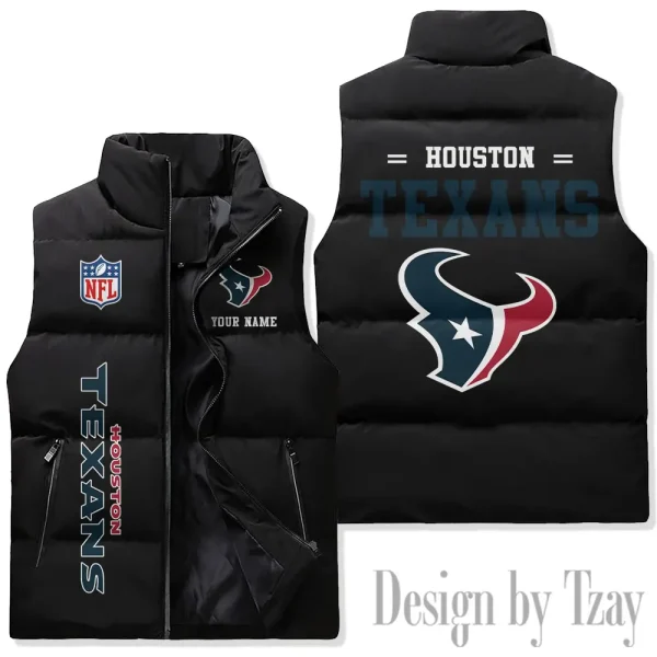 Houston Texans Sleeveless Down Puffer Vest AZSDPV074