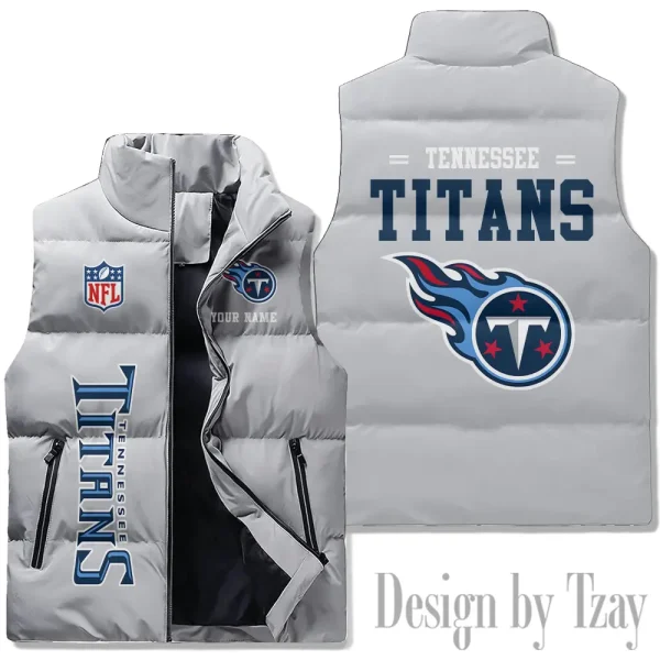 Tennessee Titans Sleeveless Down Puffer Vest AZSDPV092