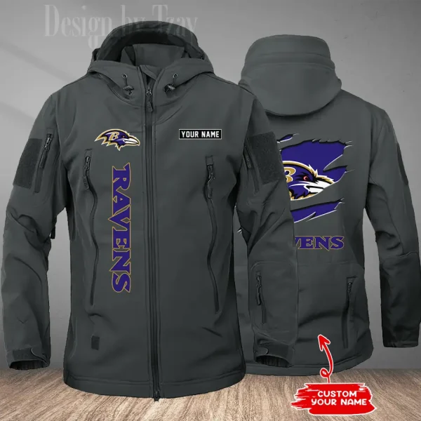 Baltimore Ravens Tactical Winter Men's Outdoor Waterproof New 2025 SPTWSMOW163 - Image 3