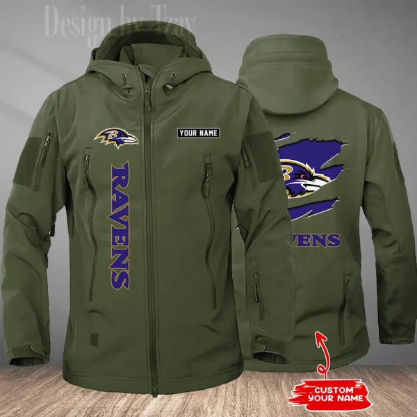 Baltimore Ravens Tactical Winter Men's Outdoor Waterproof New 2025 SPTWSMOW163 - Image 4