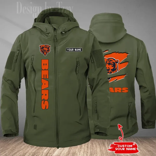 Chicago Bears Tactical Winter Men's Outdoor Waterproof New 2025 SPTWSMOW166