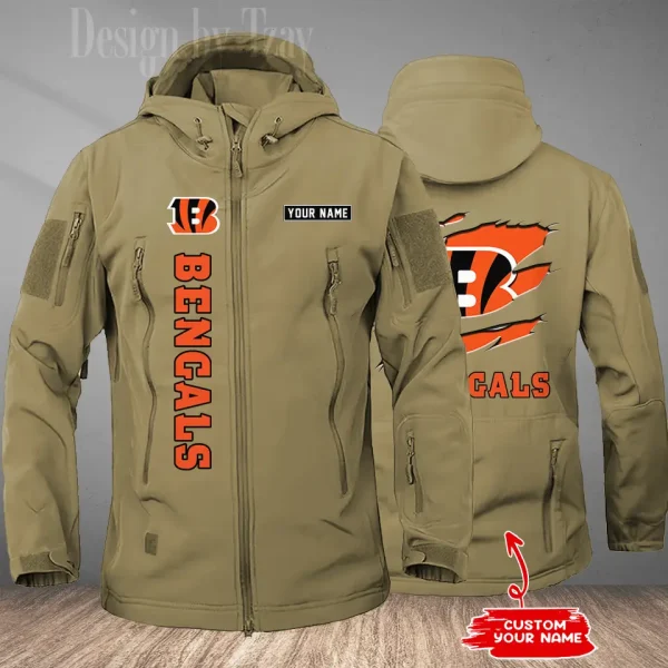 Cincinnati Bengals Tactical Winter Men's Outdoor Waterproof New 2025 SPTWSMOW167 - Image 2