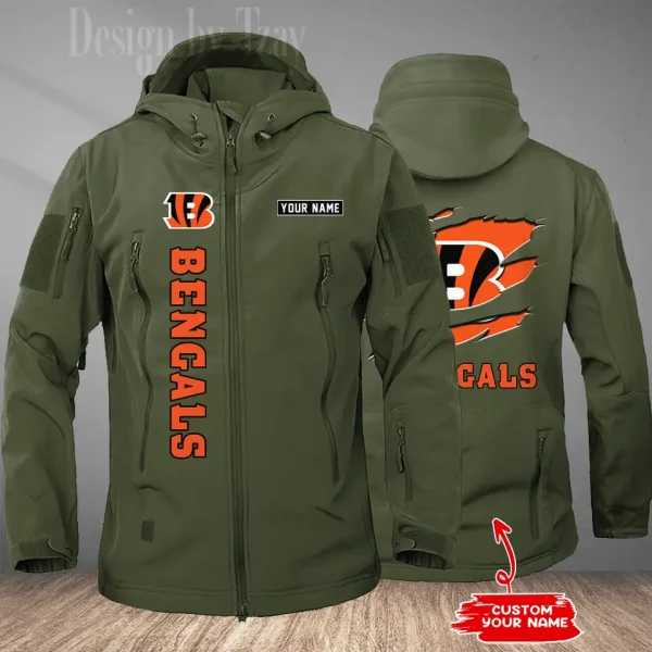 Cincinnati Bengals Tactical Winter Men's Outdoor Waterproof New 2025 SPTWSMOW167 - Image 4