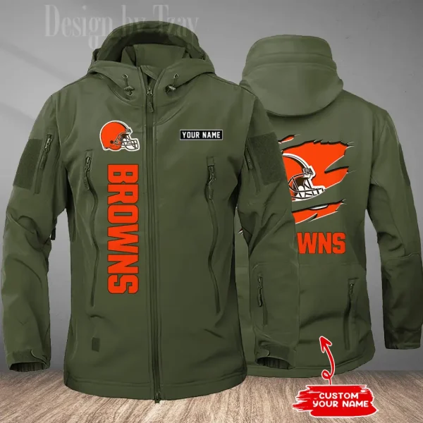 Cleveland Browns Tactical Winter Men's Outdoor Waterproof New 2025 SPTWSMOW168