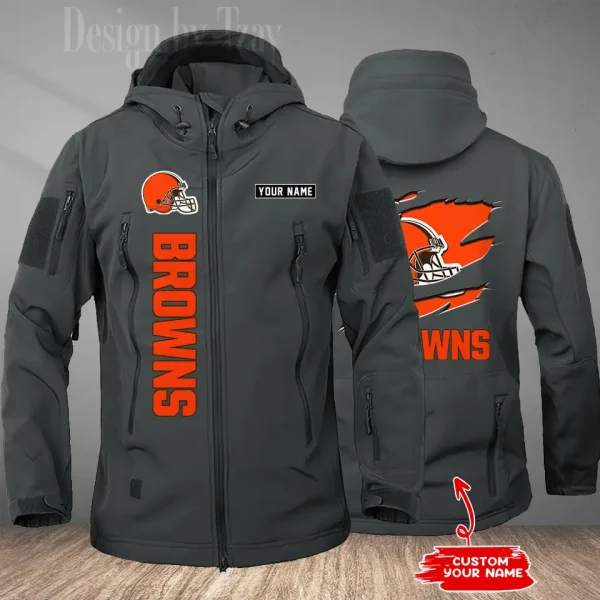 Cleveland Browns Tactical Winter Men's Outdoor Waterproof New 2025 SPTWSMOW168 - Image 2