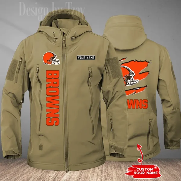 Cleveland Browns Tactical Winter Men's Outdoor Waterproof New 2025 SPTWSMOW168 - Image 3