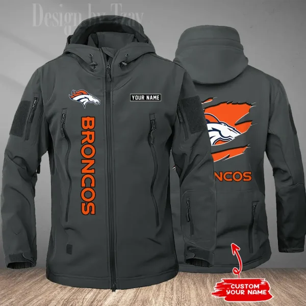 Denver Broncos Tactical Winter Men's Outdoor Waterproof New 2025 SPTWSMOW170 - Image 2