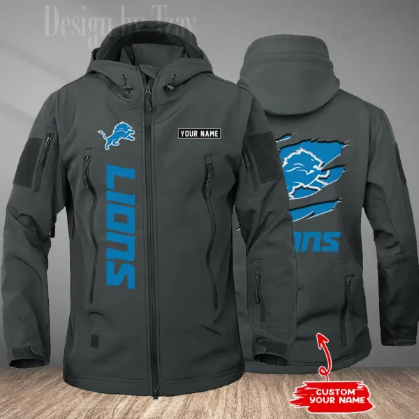 Detroit Lions Tactical Winter Men's Outdoor Waterproof New 2025 SPTWSMOW171 - Image 4