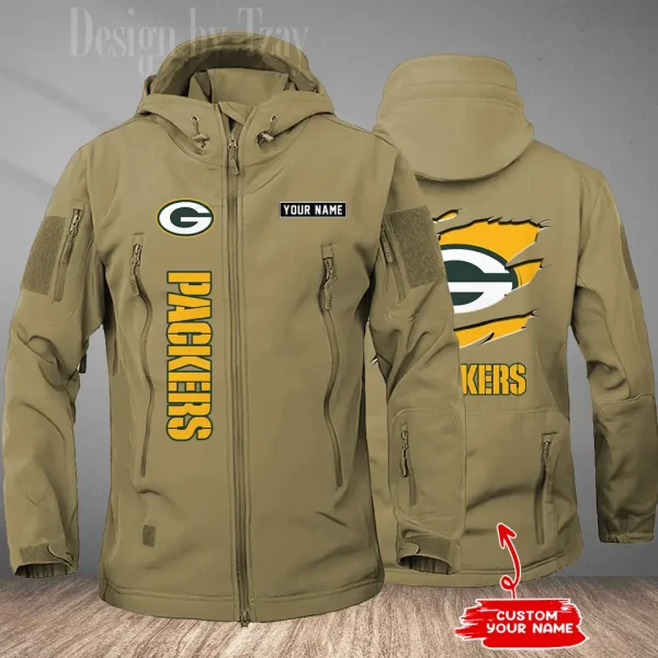 Green Bay Packers Tactical Winter Men's Outdoor Waterproof New 2025 SPTWSMOW172