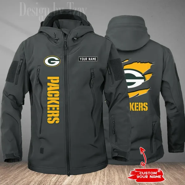 Green Bay Packers Tactical Winter Men's Outdoor Waterproof New 2025 SPTWSMOW172 - Image 3