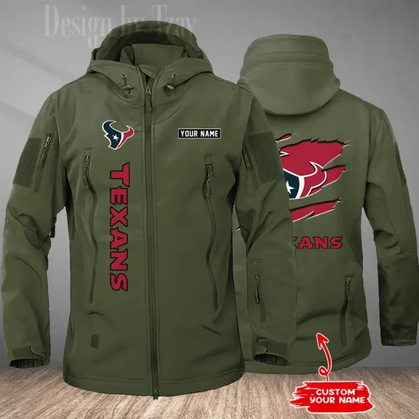 Houston Texans Tactical Winter Men's Outdoor Waterproof New 2025 SPTWSMOW173 - Image 4