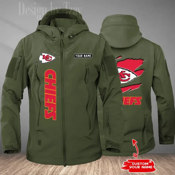 Kansas City Chiefs Tactical Winter Men's Outdoor Waterproof New 2025 SPTWSMOW176