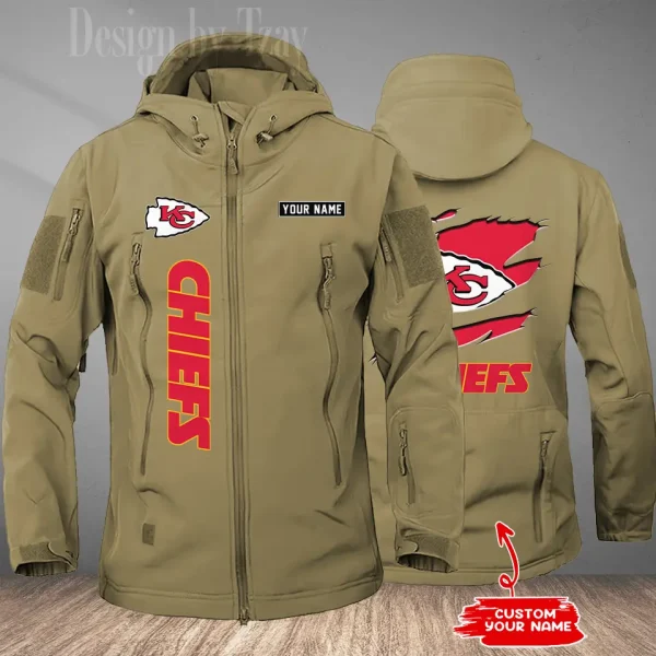 Kansas City Chiefs Tactical Winter Men's Outdoor Waterproof New 2025 SPTWSMOW176 - Image 3