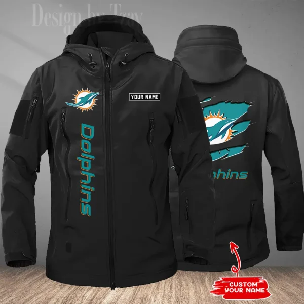 Miami Dolphins Tactical Winter Men's Outdoor Waterproof New 2025 SPTWSMOW180