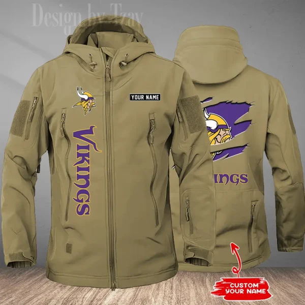Minnesota Vikings Tactical Winter Men's Outdoor Waterproof New 2025 SPTWSMOW181 - Image 2