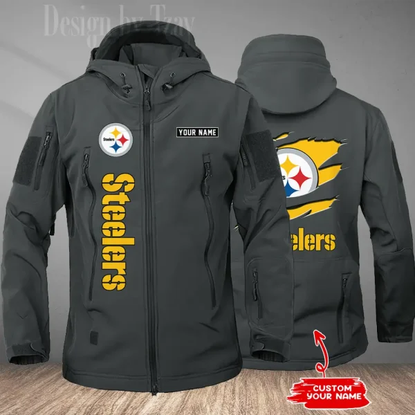 Pittsburgh Steelers Tactical Winter Men's Outdoor Waterproof New 2025 SPTWSMOW187 - Image 3
