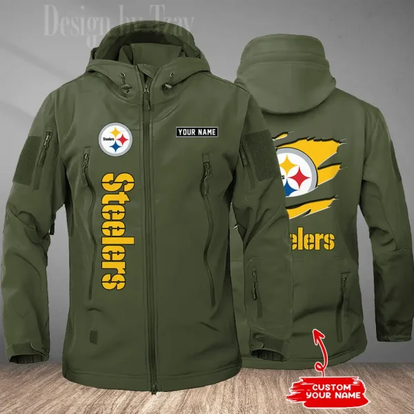 Pittsburgh Steelers Tactical Winter Men's Outdoor Waterproof New 2025 SPTWSMOW187 - Image 4