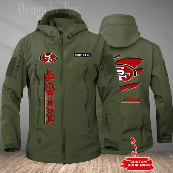 San Francisco 49ers Tactical Winter Men's Outdoor Waterproof New 2025 SPTWSMOW188