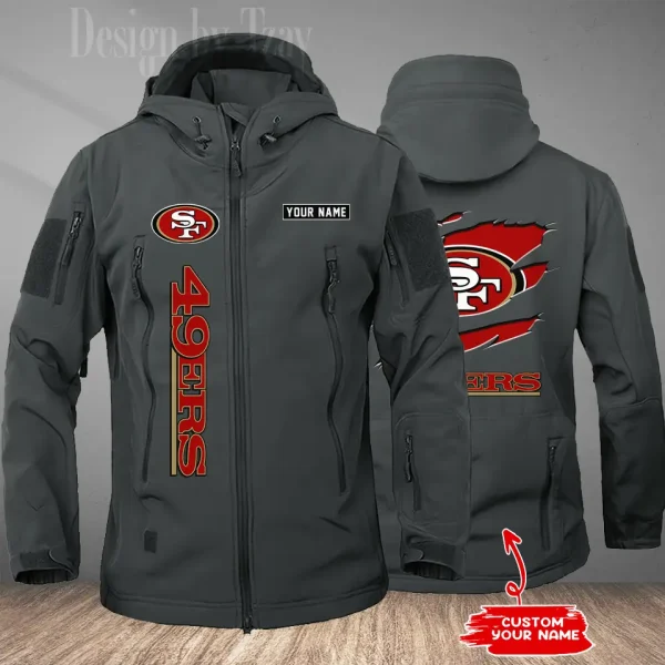 San Francisco 49ers Tactical Winter Men's Outdoor Waterproof New 2025 SPTWSMOW188 - Image 2