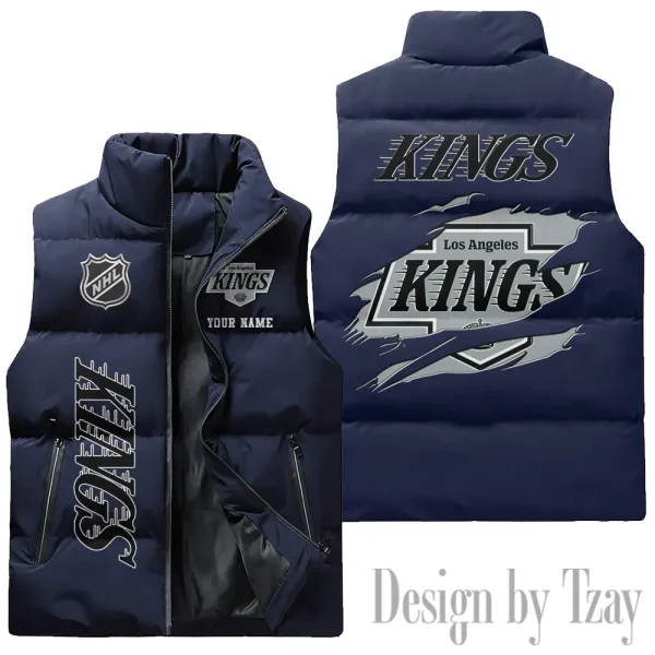 Los Angeles Kings NHL Sleeveless Down Puffer Vest AZSDPV106