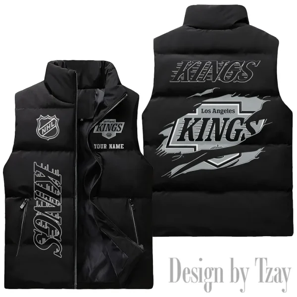 Los Angeles Kings NHL Sleeveless Down Puffer Vest AZSDPV106 - Image 2