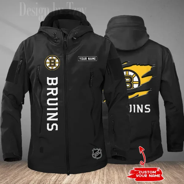 Boston Bruins Tactical Winter Men's Outdoor Waterproof New 2025 SPTWSMOW193