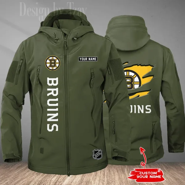 Boston Bruins Tactical Winter Men's Outdoor Waterproof New 2025 SPTWSMOW193 - Image 2