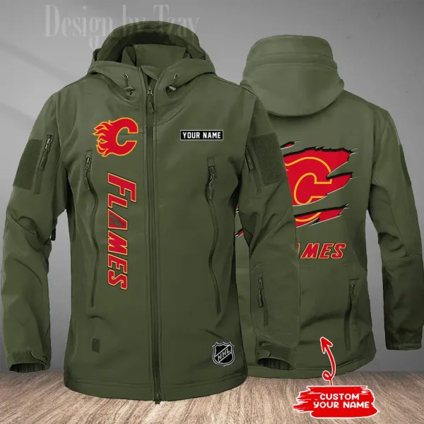 Calgary Flames Tactical Winter Men's Outdoor Waterproof New 2025 SPTWSMOW195