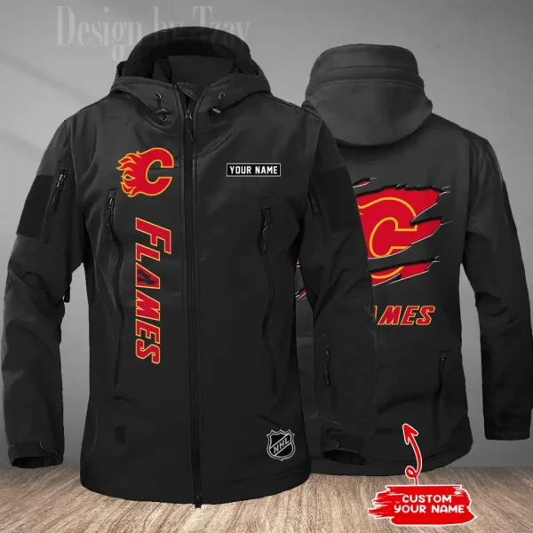 Calgary Flames Tactical Winter Men's Outdoor Waterproof New 2025 SPTWSMOW195 - Image 4