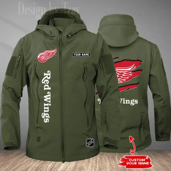 Detroit Red Wings Tactical Winter Men's Outdoor Waterproof New 2025 SPTWSMOW201