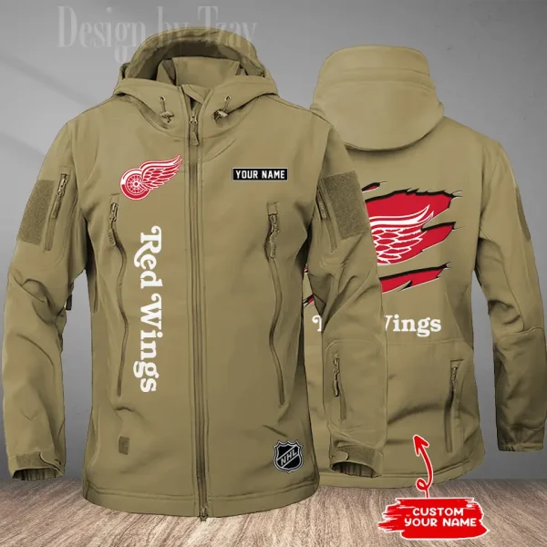 Detroit Red Wings Tactical Winter Men's Outdoor Waterproof New 2025 SPTWSMOW201 - Image 3