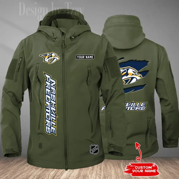 Nashville Predators Tactical Winter Men's Outdoor Waterproof New 2025 SPTWSMOW205