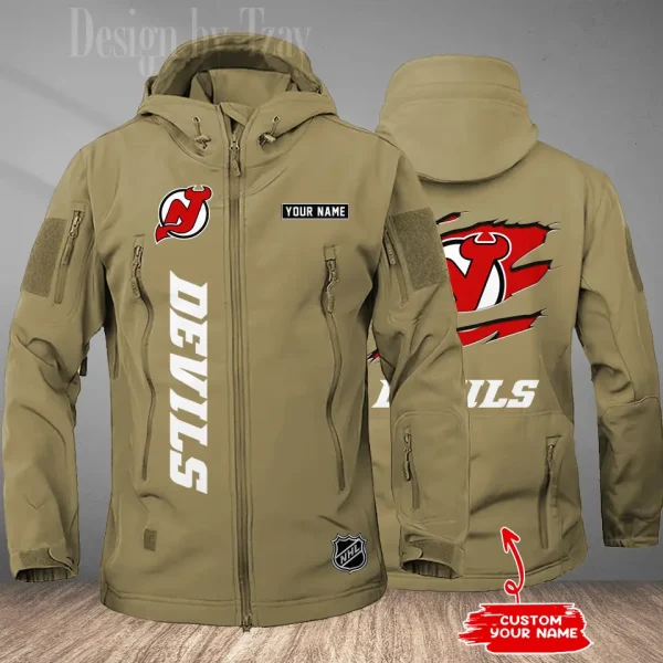 New Jersey Devils Tactical Winter Men's Outdoor Waterproof New 2025 SPTWSMOW207 - Image 2