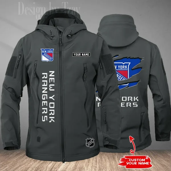 New York Rangers Tactical Winter Men's Outdoor Waterproof New 2025 SPTWSMOW209 - Image 3