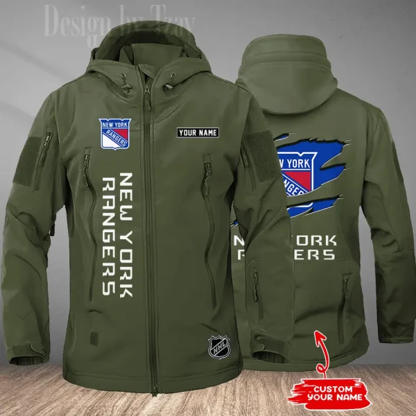 New York Rangers Tactical Winter Men's Outdoor Waterproof New 2025 SPTWSMOW209 - Image 4