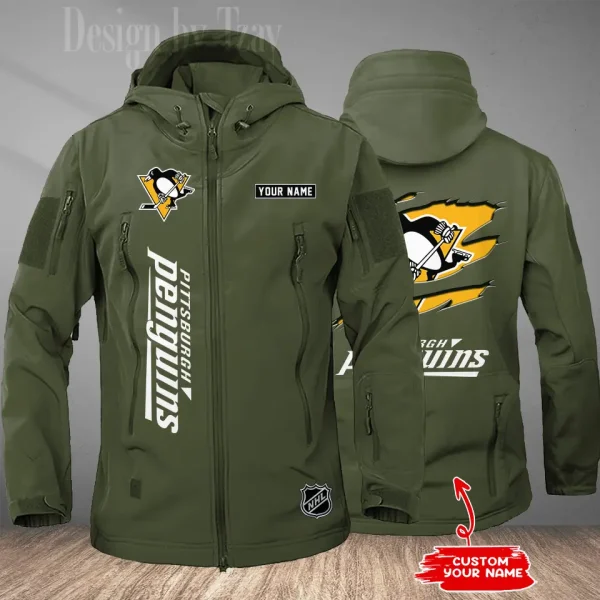 Pittsburgh Penguins Tactical Winter Men's Outdoor Waterproof New 2025 SPTWSMOW212