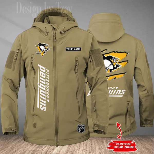 Pittsburgh Penguins Tactical Winter Men's Outdoor Waterproof New 2025 SPTWSMOW212 - Image 4