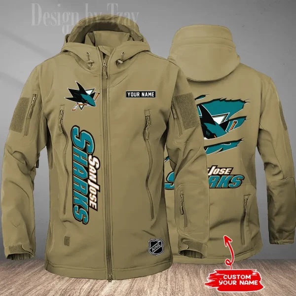 San Jose Sharks Tactical Winter Men's Outdoor Waterproof New 2025 SPTWSMOW213 - Image 2